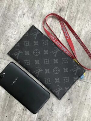 Louis Vuitton Replica Monogram Canvas Small Pouch Clutch Yellow 2018