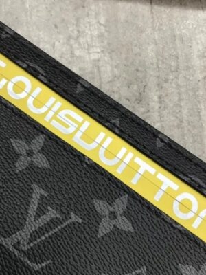 Louis Vuitton Replica Monogram Canvas Small Pouch Clutch Yellow 2018