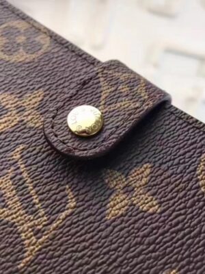 Louis Vuitton Replica Monogram Canvas Small Ring Agenda Cover R20005