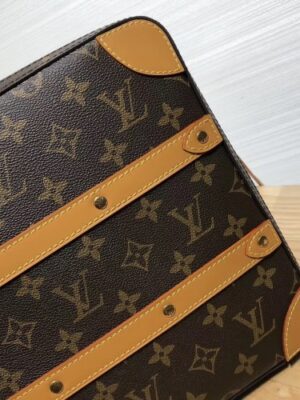 Louis Vuitton Replica Monogram Canvas Soft Trunk Messenger MM Bag M44754 2019