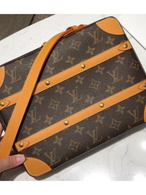 Louis Vuitton Replica Monogram Canvas Soft Trunk Messenger PM Bag M68494 2019