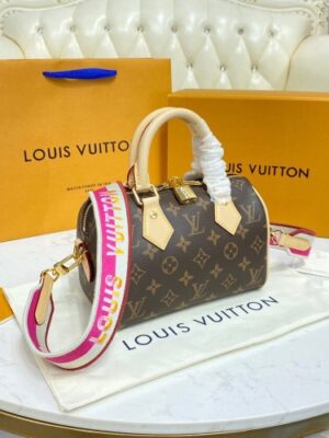 Louis Vuitton Replica Monogram Canvas Speedy Bandouliere 20 Bag M45948