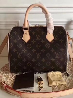 Louis Vuitton Replica Monogram Canvas Speedy Bandoulière 25 M41113