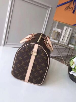 Louis Vuitton Replica Monogram Canvas Speedy Bandoulière 30 Bag M41112 Shiba Dog 2018