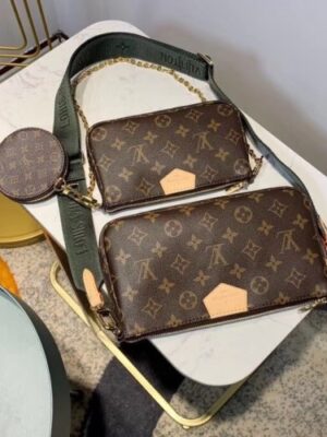 Louis Vuitton Replica Monogram Canvas Three-piece Favorite Bag M44823 2019