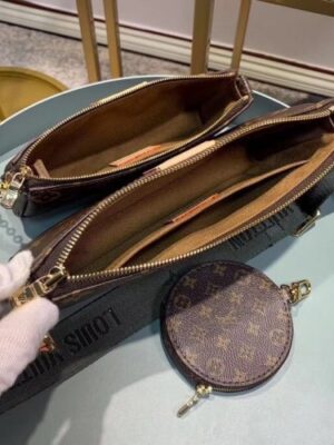 Louis Vuitton Replica Monogram Canvas Three-piece Favorite Bag M44823 2019