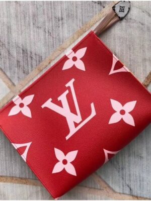 Louis Vuitton Replica Monogram Canvas Toiletry Pouch 26 Bag M47542 Rouge 2019