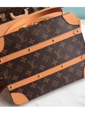 Louis Vuitton Replica Monogram Canvas Trunks Shoulder Bag M44357 2019