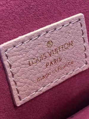 Louis Vuitton Replica Monogram Canvas With Colorful Calfskin Victoire Shoulder Bag M41735 Taupe Glace