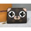 Louis Vuitton Replica Monogram Canvas Zippy Coin Purse M62310 Dog 2018