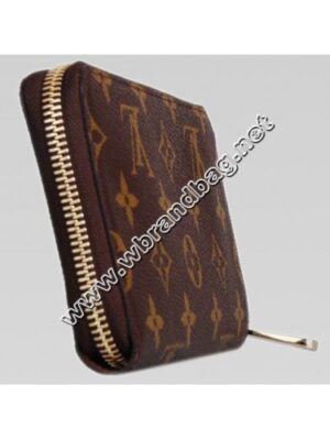 Louis Vuitton Replica Monogram Canvas Zippy Compact Wallet