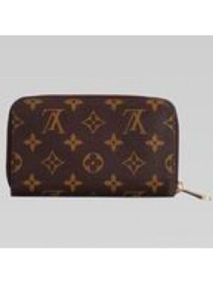 Louis Vuitton Replica Monogram Canvas Zippy Compact Wallet