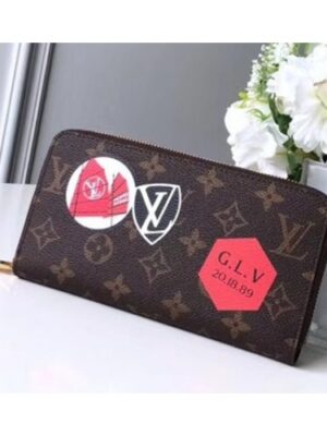 Louis Vuitton Replica Monogram Canvas Zippy Wallet M60017