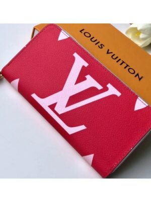 Louis Vuitton Replica Monogram Canvas Zippy Wallet M67550 Rouge 2019