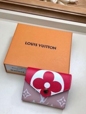 Louis Vuitton Replica Monogram Canvas Zoé Wallet M67641 Red 2019