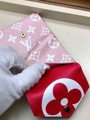 Louis Vuitton Replica Monogram Canvas Zoé Wallet M67641 Red 2019