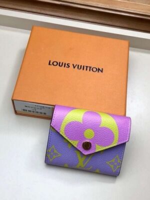 Louis Vuitton Replica Monogram Canvas Zoé Wallet M67670 Pink 2019