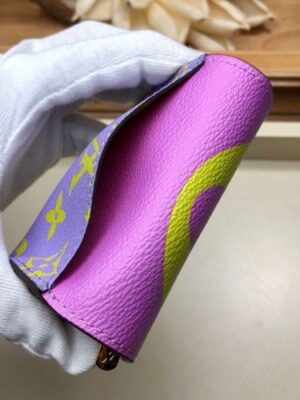 Louis Vuitton Replica Monogram Canvas Zoé Wallet M67670 Pink 2019