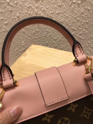 Louis Vuitton Replica Monogram Canvas and Leather Locky BB Bag M44080 Rose Poudre 2019