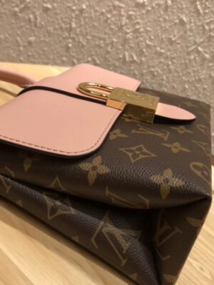 Louis Vuitton Replica Monogram Canvas and Leather Locky BB Bag M44080 Rose Poudre 2019