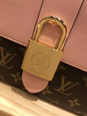 Louis Vuitton Replica Monogram Canvas and Leather Locky BB Bag M44080 Rose Poudre 2019