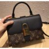 Louis Vuitton Replica Monogram Canvas and Leather Locky BB Bag M44141 Noir 2019