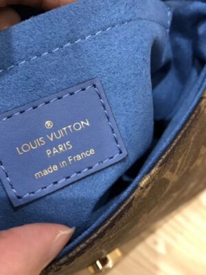 Louis Vuitton Replica Monogram Canvas and Leather Locky BB Bag M44321 Bleu Jean 2019