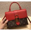 Louis Vuitton Replica Monogram Canvas and Leather Locky BB Bag M44322 Coquelicot 2019