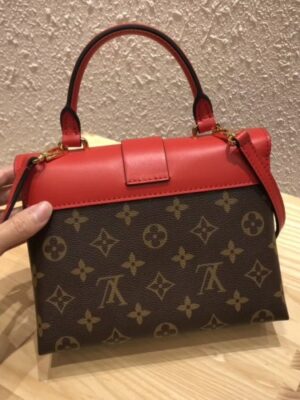 Louis Vuitton Replica Monogram Canvas and Leather Locky BB Bag M44322 Coquelicot 2019