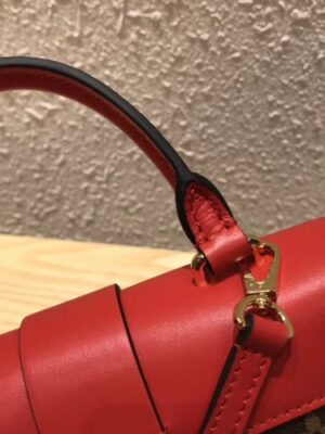 Louis Vuitton Replica Monogram Canvas and Leather Locky BB Bag M44322 Coquelicot 2019