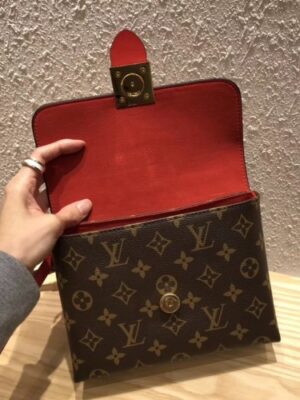 Louis Vuitton Replica Monogram Canvas and Leather Locky BB Bag M44322 Coquelicot 2019