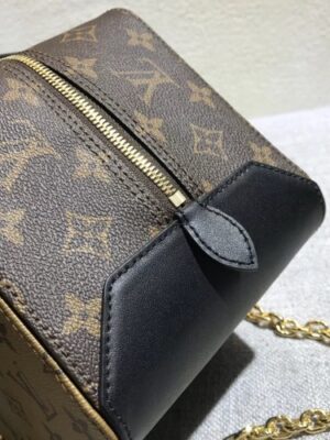 Louis Vuitton Replica Monogram Canvas and Monogram Reverse Cube Shaped Bag 2018