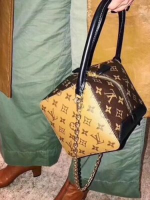 Louis Vuitton Replica Monogram Canvas and Monogram Reverse Cube Shaped Bag 2018