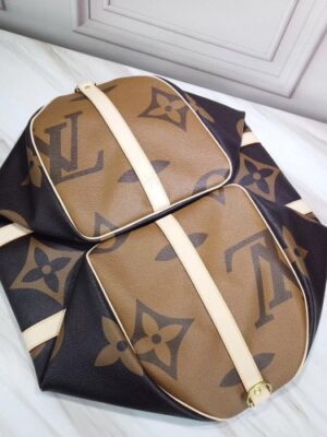 Louis Vuitton Replica Monogram Canvas and Reverse Keepall Bandoulière 50 Bag M41416 2019