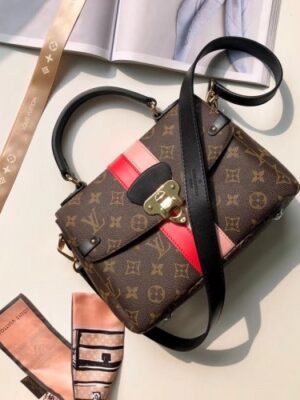 Louis Vuitton Replica Monogram Canvas/Epi One Handle Handbag M48998 2018