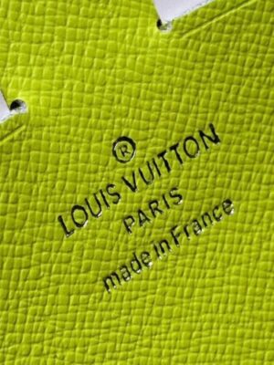 Louis Vuitton Replica Monogram Canvas/Taiga Leather Pochette Voyage MM Bag Yellow 2019