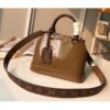 Louis Vuitton Replica Monogram Canvas/Vernis Alma BB Bag M51926 Vert Bronze 2017