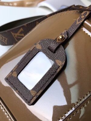 Louis Vuitton Replica Monogram Canvas/Vernis Alma BB Bag M51926 Vert Bronze 2017