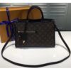 Louis Vuitton Replica Monogram Coated Canvas Popincourt PM M43434  Black 2017
