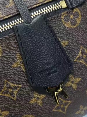 Louis Vuitton Replica Monogram Coated Canvas Popincourt PM M43434  Black 2017