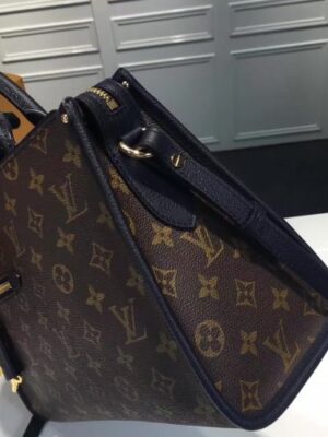 Louis Vuitton Replica Monogram Coated Canvas Popincourt PM M43434  Marine 2017