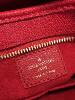 Louis Vuitton Replica Monogram Coated Canvas Popincourt PM M43434  Red 2017