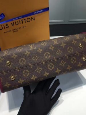 Louis Vuitton Replica Monogram Coated Canvas Popincourt PM M43462  Raisin 2017