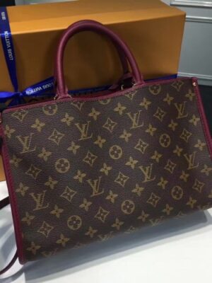 Louis Vuitton Replica Monogram Coated Canvas Popincourt PM M43462  Raisin 2017