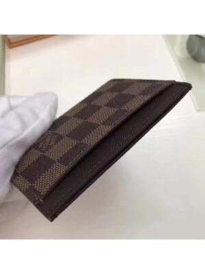 Louis Vuitton Replica Monogram Ebene Canvas Card Holder M60703