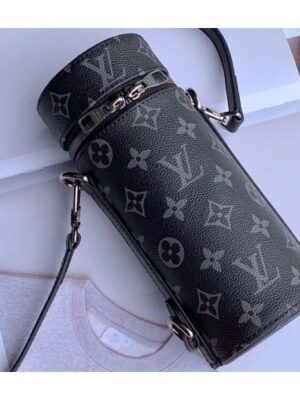 Louis Vuitton Replica Monogram Eclipse Canvas Bottle Holder GI0398