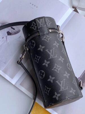 Louis Vuitton Replica Monogram Eclipse Canvas Bottle Holder GI0398