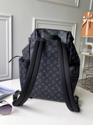 Louis Vuitton Replica Monogram Eclipse Canvas Discovery Backpack Bag M43694 2018