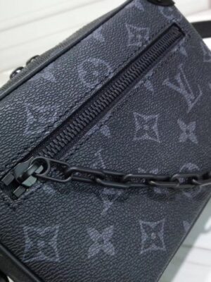 Louis Vuitton Replica Monogram Eclipse Canvas Mini Soft Trunk Bag M44480 2019