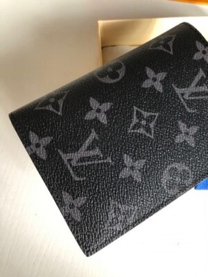 Louis Vuitton Replica Monogram Eclipse Canvas Passport Cover M64501